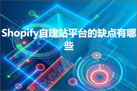 跨境电商知识:Shopify自建站平台的缺点有哪些